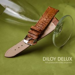 Ремешок Diloy Delux P364 коричневый