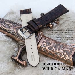 Ремешок Di-Modell Wild Caiman бронзовый