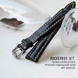 Ремешок Rios1931 Jet черный